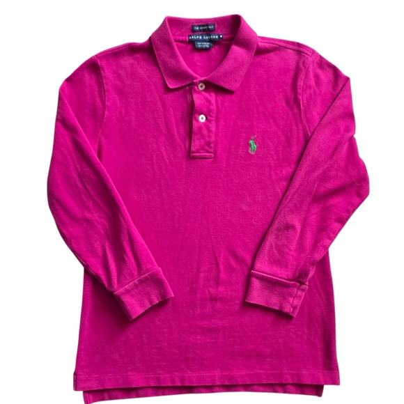 Ralph Lauren Tops - Polo by Ralph Lauren Medium Skinny Polo Long Sleeve